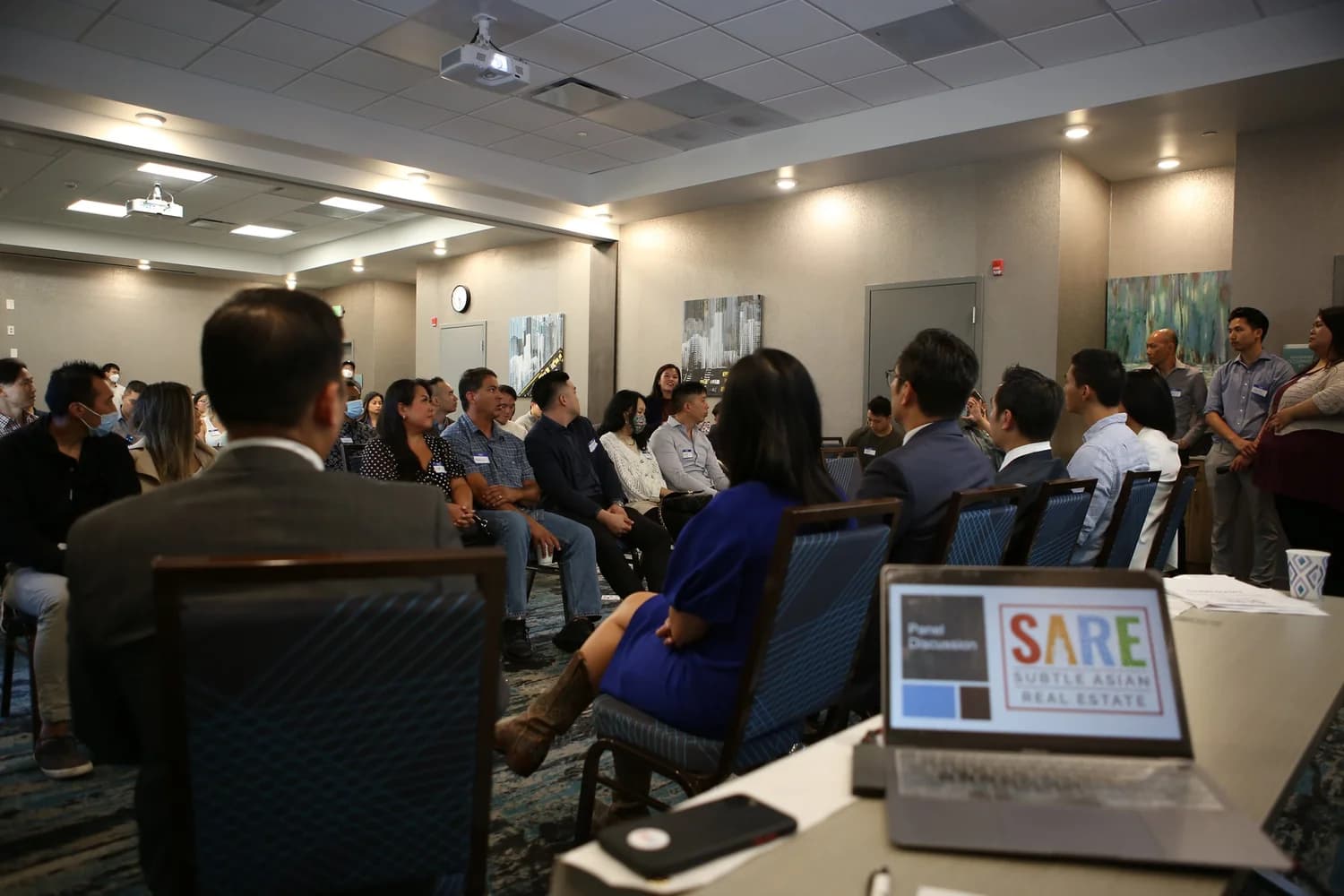 SARE members at a seminar