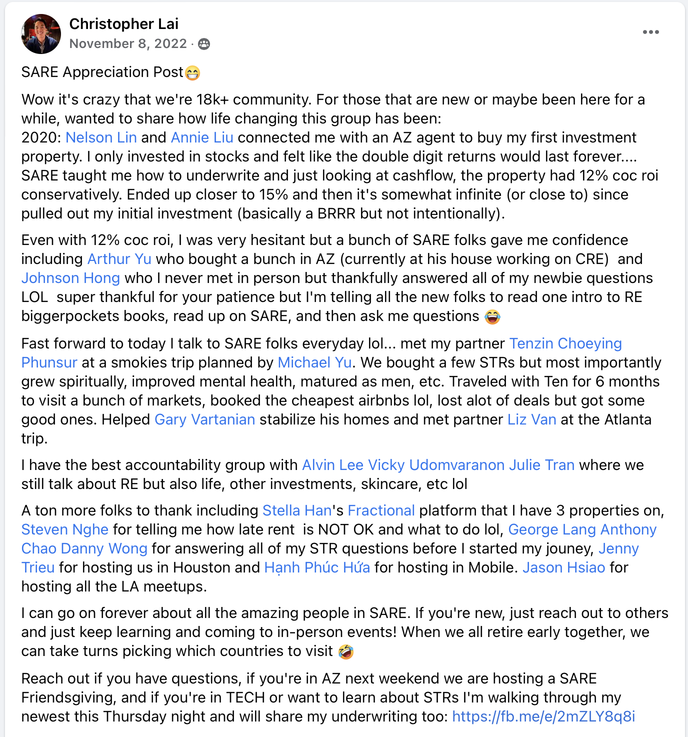 Member post 6 of 6
